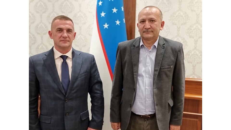 Глава VEKTOR Company Group зустрівся із послом Узбекистану в Республіці Казахстан.