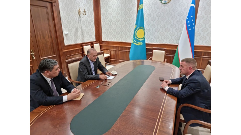 Глава VEKTOR Company Group зустрівся із послом Узбекистану в Республіці Казахстан.